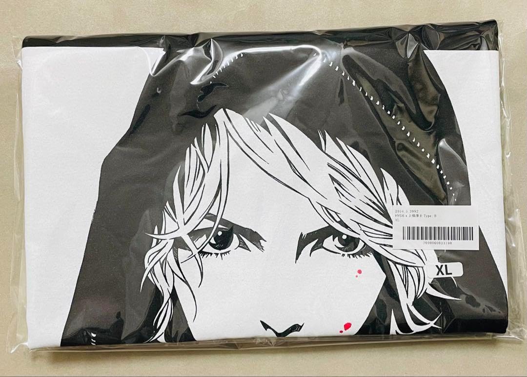 上條淳士 Hy de x 上條淳士 コラボレーションTシャ ツ GAIN